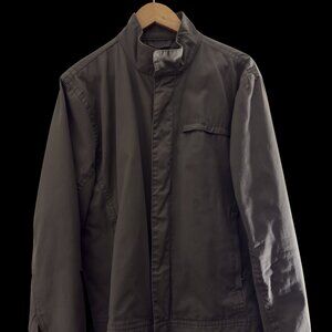 Bomber Zip/Snap Medium Cream Coat